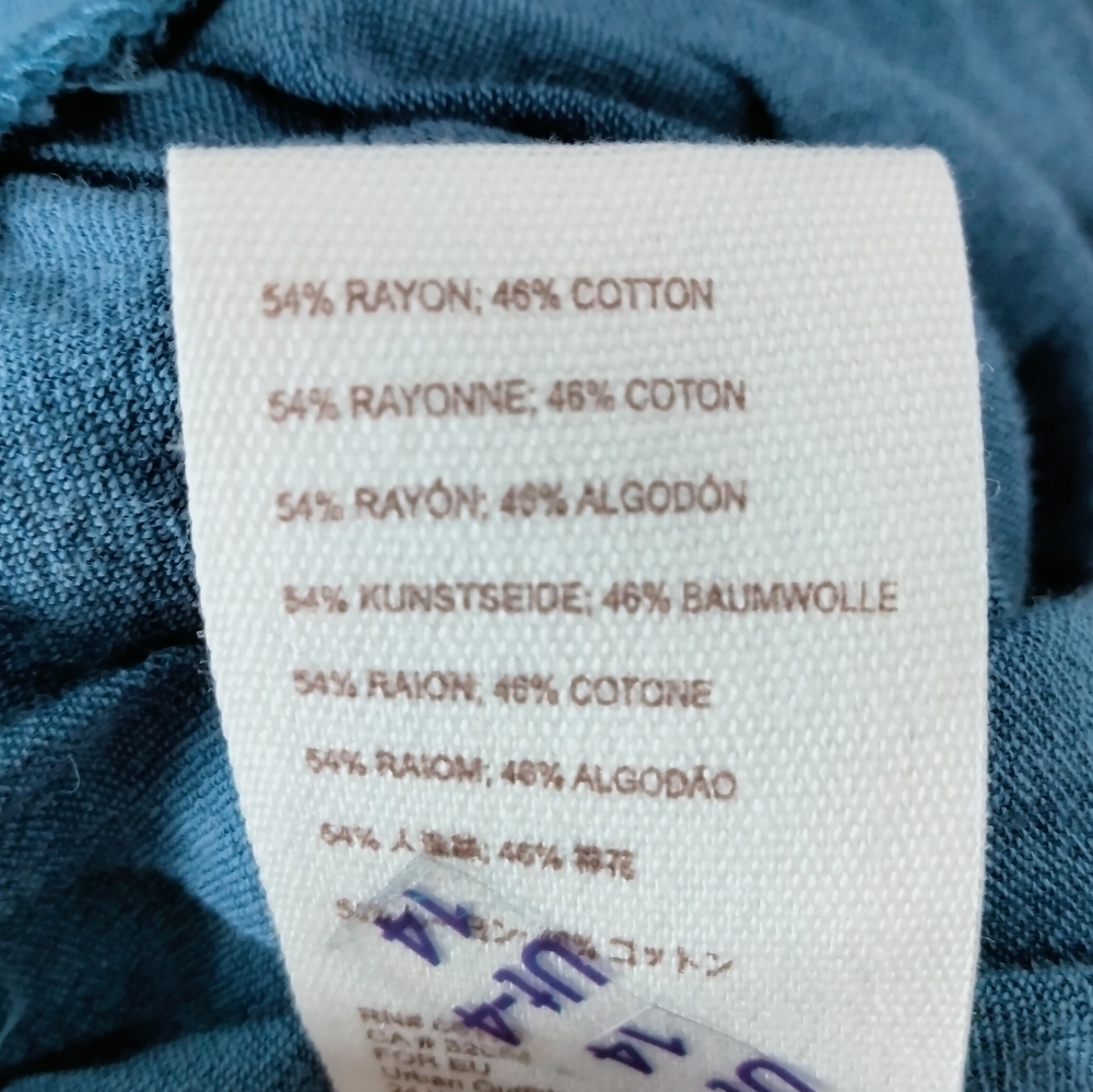 Free People Adelaide Tunic S Sleeveless Indigo 849 - Picture 7 of 7